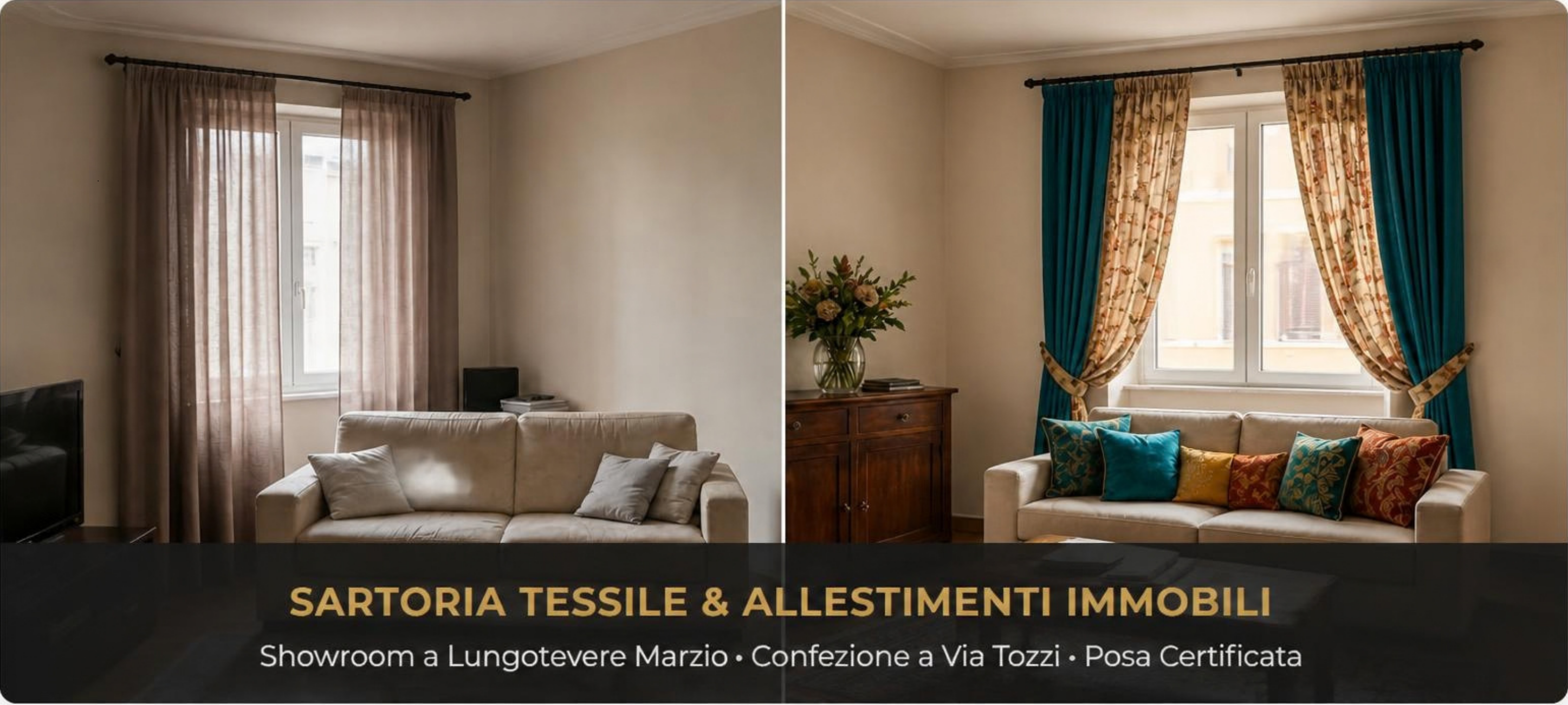 Piattelli Vestire Casa - Prima e Dopo